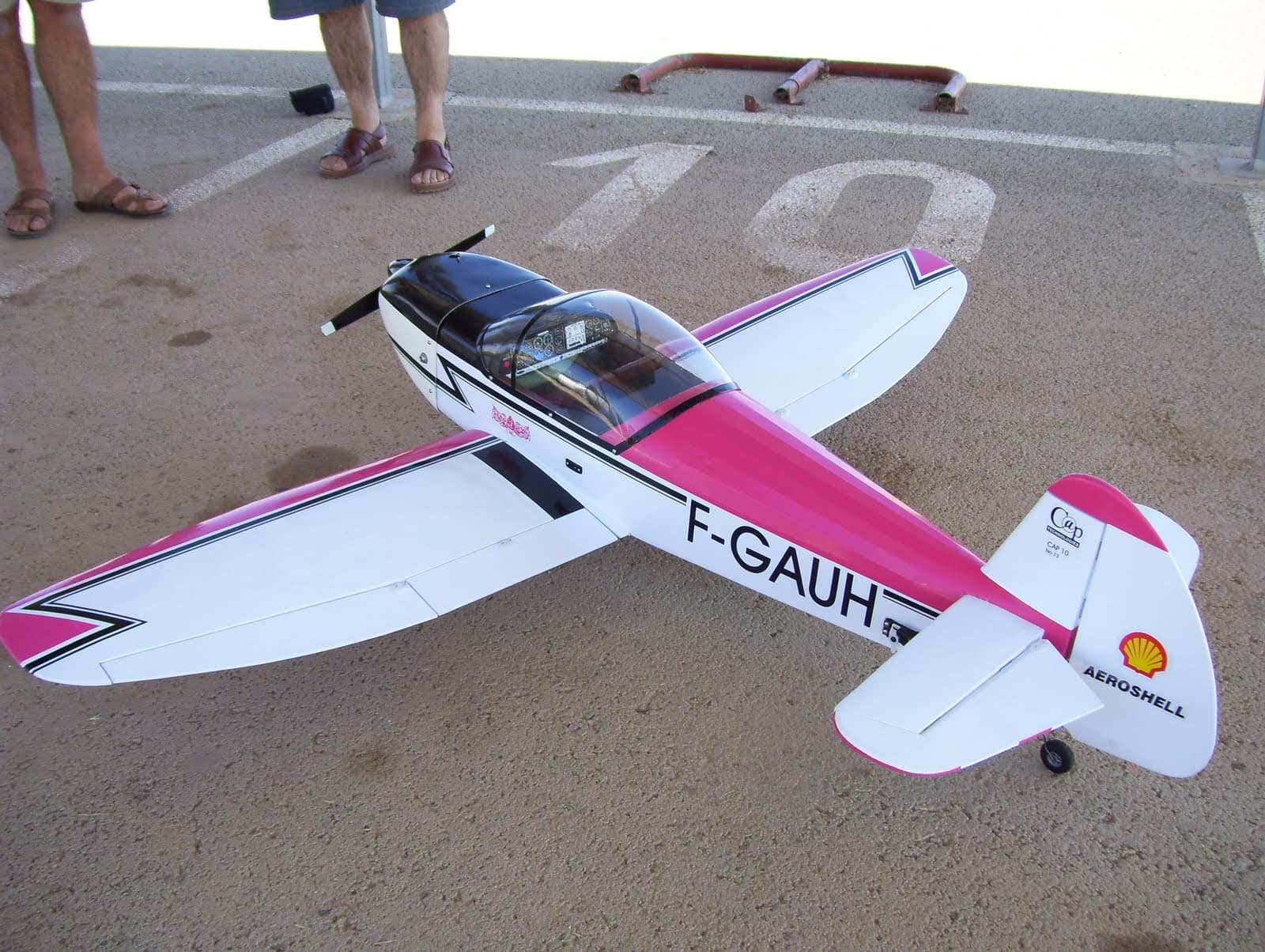 Modelo de aeromodelismo del club