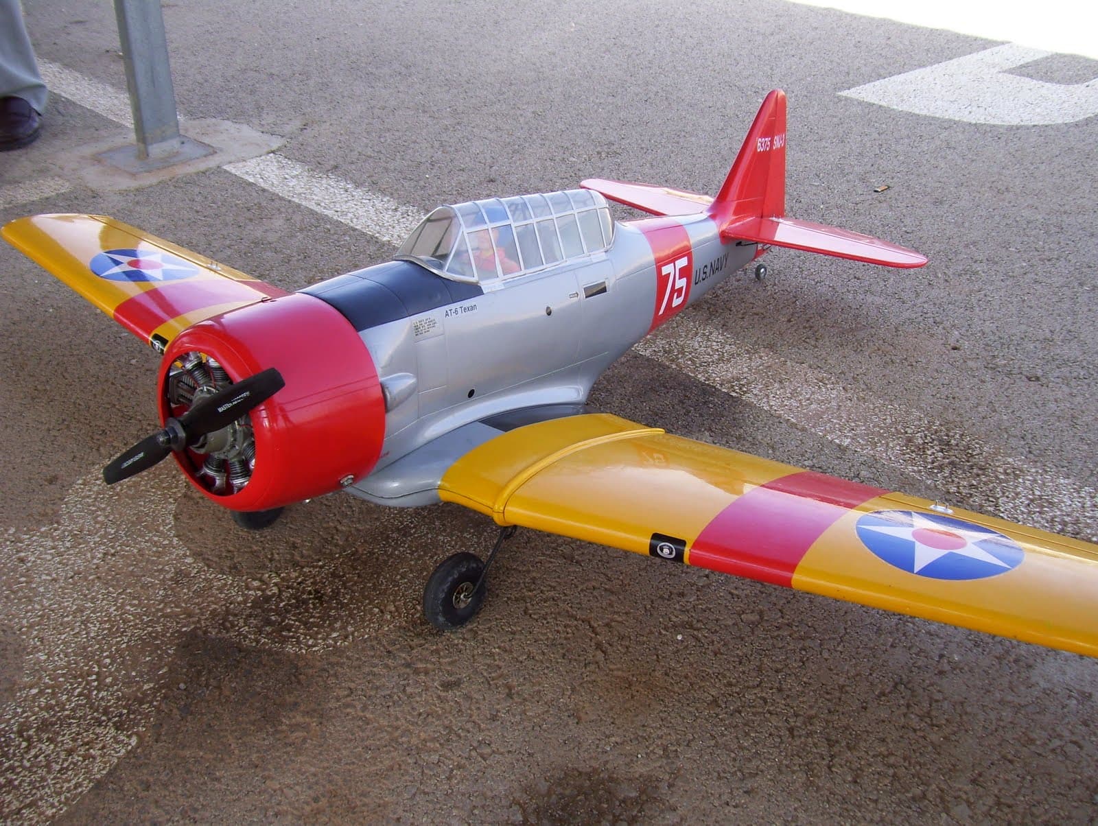 Modelo de aeromodelismo del club